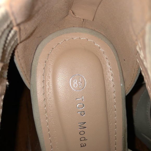 Lindy-3 Platform Sandals by Top Moda - Picture 8 of 8